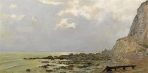 The Cliffs Of Dover by Theo van Rysselberghe