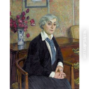 Madame Van Rysselberghe Aux Tulipes