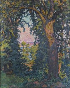 Un Ravin A St Brelade (jersey) by Theo van Rysselberghe