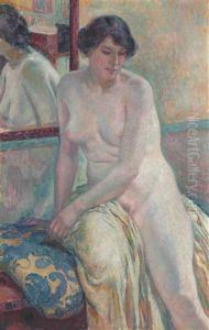 Venitienne, I (marcella) Ou Le Repos Du Modele by Theo van Rysselberghe