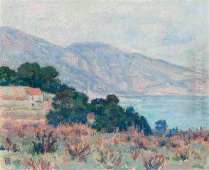 La Baie De Menton by Theo van Rysselberghe