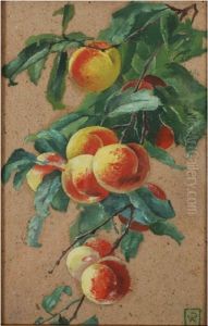 A Peach Laden Branch by Theo van Rysselberghe