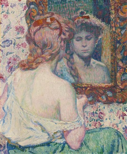 Femme Au Miroir - view 1