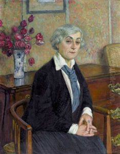 Madame Van Rysselberghe Aux Tulipes