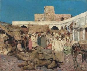 A Market In Tangiers