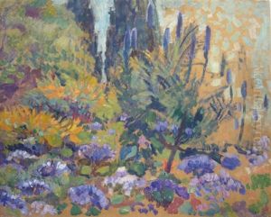 Le Parc Fleuri by Theo van Rysselberghe