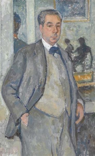 Roger Martin Du Gard (+ Etude De Figure Drapee, Verso) - view 1
