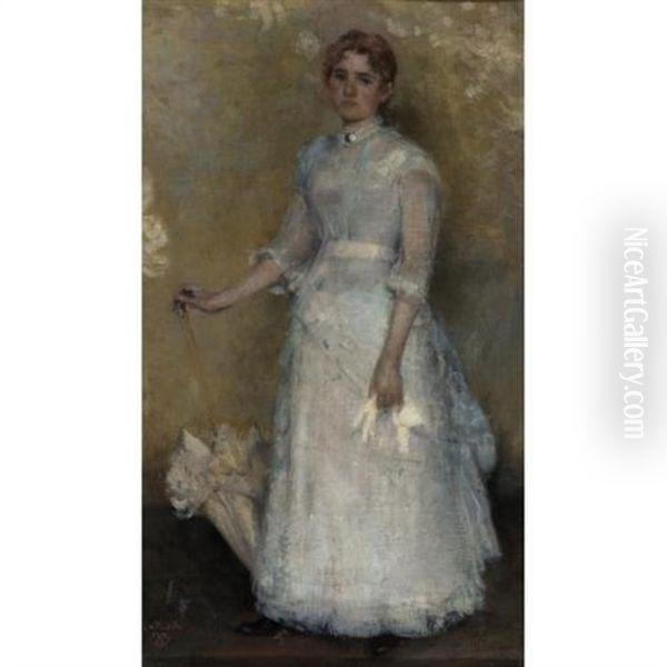 Portrait Of Mademoiselle L. Mills - view 1