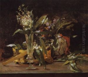 Nature Morte Aux Muguets by Theo van Rysselberghe