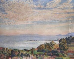 La Baie De St. Clair by Theo van Rysselberghe