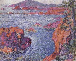Rochers A Antheor by Theo van Rysselberghe