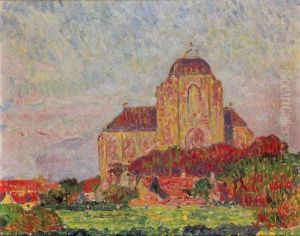 Eglise Dans Un Paysage by Theo van Rysselberghe