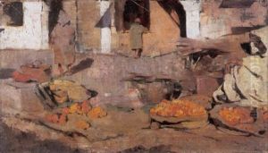 Fruitverkoper In Marokko by Theo van Rysselberghe