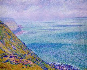 Le Cap Gris Nez (temps Brumeux) by Theo van Rysselberghe
