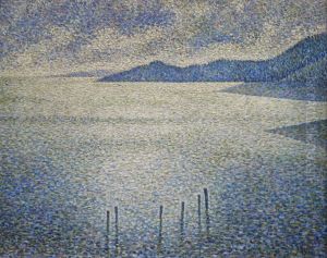 Coastal Scene by Theo van Rysselberghe