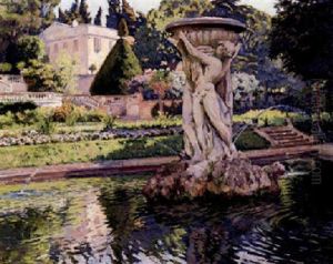 La Madrague by Theo van Rysselberghe