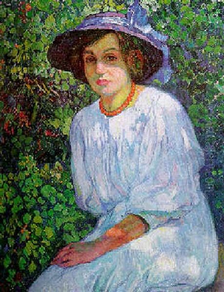 Jeune Fille Au Buisson - view 1