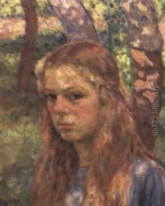 Jeune Fille Dans La Chenaie