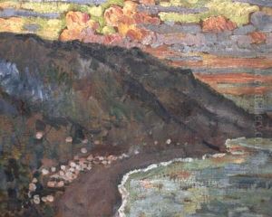 Etude De Le Detroit De Messine by Theo van Rysselberghe