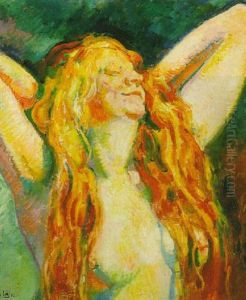 Femme Rousse by Theo van Rysselberghe