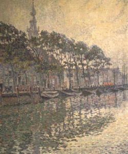 Veere (hollande), Brumes D'octobre by Theo van Rysselberghe