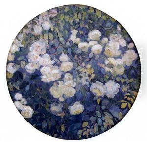 Roses Blanches by Theo van Rysselberghe