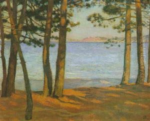 Paysage Au Bord De Mer by Theo van Rysselberghe