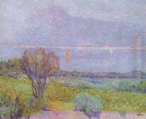 La Baie De Saint-tropez by Theo van Rysselberghe