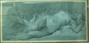 Diane Endormie by Francois Boucher