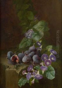 Composition Aux Figues Et Liserons Des Haies by Edward van Ryswyck