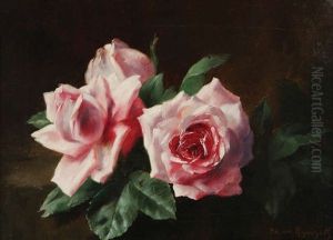 Les Deux Roses by Edward van Ryswyck