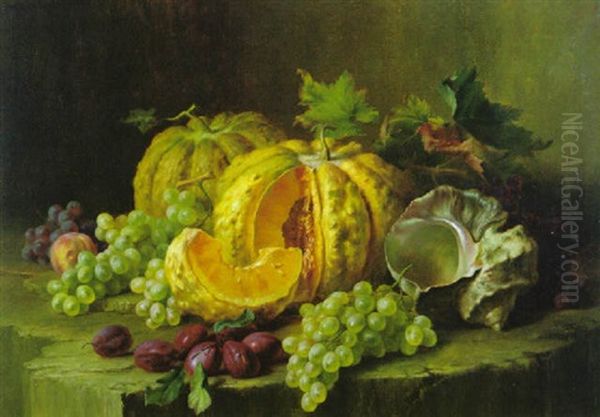 Stilleven Met Vruchten En Schelp - view 1