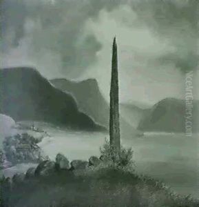 Parti Fra Sognefjord I Norge by Carl Anton Saabye