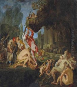 Le Supplice De Marsyas by Martinus Saagmolen