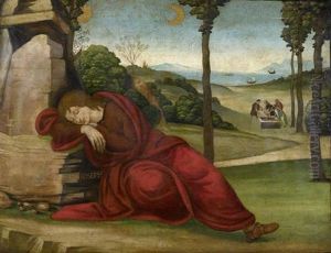 Traum Des Joseph by Andrea (Andrea del Salerno) Sabatini