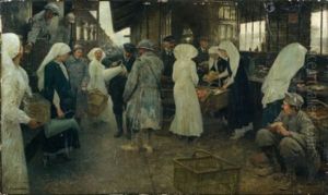 La Cantine De La Croix Rouge A Acheres by Louis Remy Sabattier