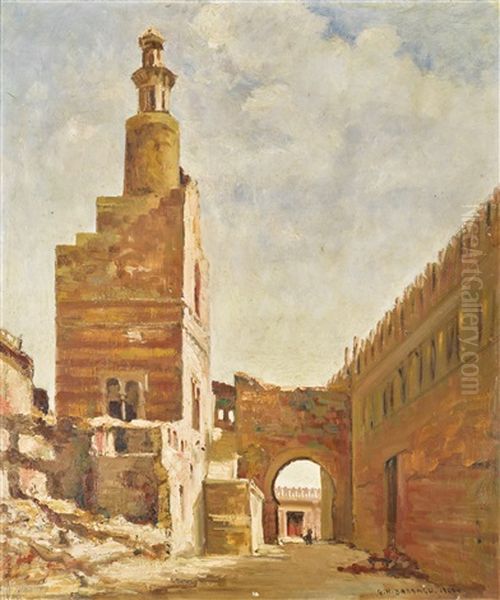 The Minaret Of Ibn Tulun Mosque - view 1