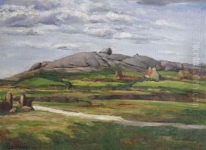 Paysage De Bretagne by Georges Hanna Sabbagh