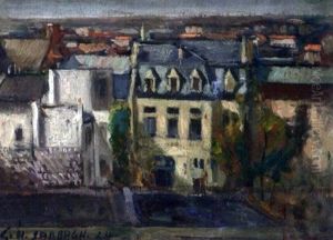 Vue Panoramique D'une Ville by Georges Hanna Sabbagh