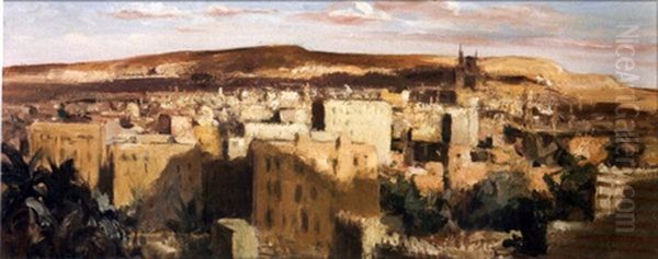 Vue Du Caire: La Colline Du Mokattam - view 1