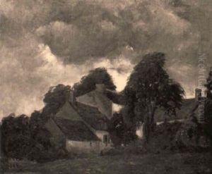 Temps Gris A Crozant by Georges Hanna Sabbagh