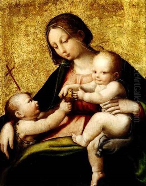 Madonna And Child With The Infant Saint John The            Baptist - view 1
