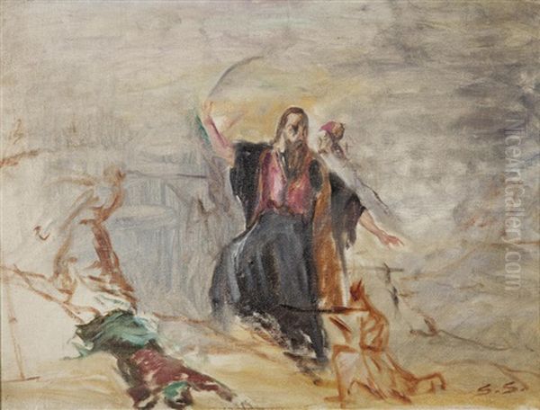 The Hero Papaflessas In Battle - view 1