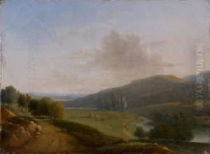 Paysage Vallonne by Francois Jean (Jean Francois) Sablet