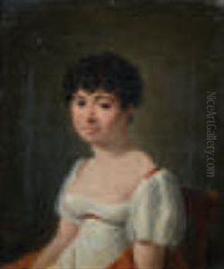 Portrait De Femme by Francois Jean (Jean Francois) Sablet