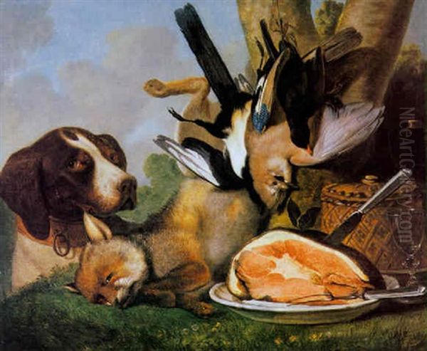 Nature Morte Au Gibier Et Jambon - view 1