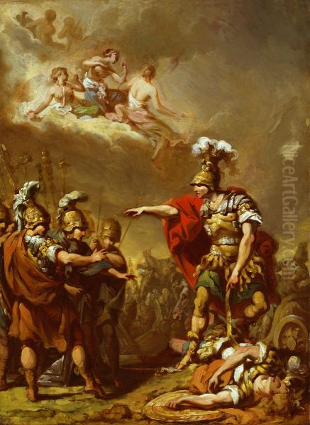 The Death Of Pallas - view 1