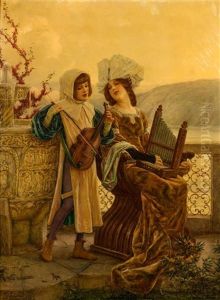 The Duet by Cesare Saccaggi
