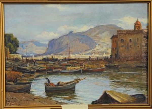 Palermo Vista Dal Porto Di Sant'erasmo - view 1