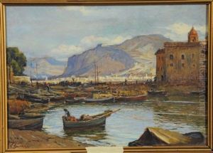 Palermo Vista Dal Porto Di Sant'erasmo